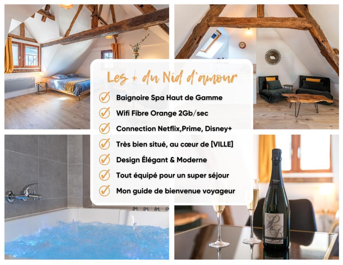 Centre-Ville Le Nid D'Amour Jacuzzi Appartement Rouen Exterior foto